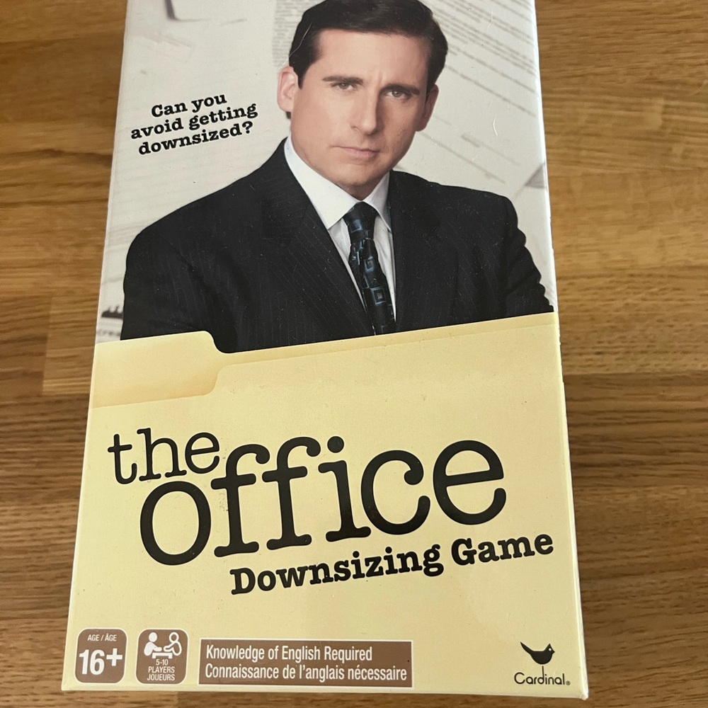 The Office Downsizing Game by - Black and Cream
